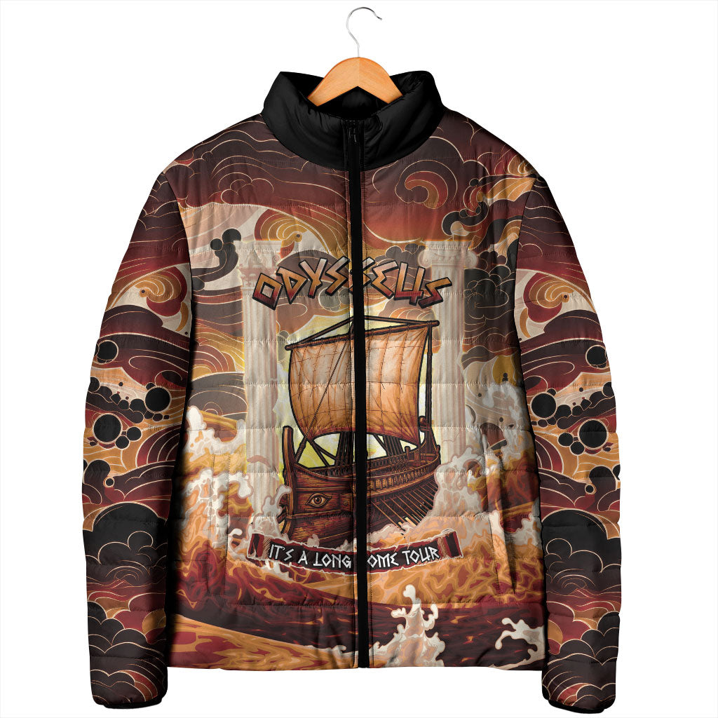 Odysseus World Tour Padded Jacket Ancient Greek Mythology