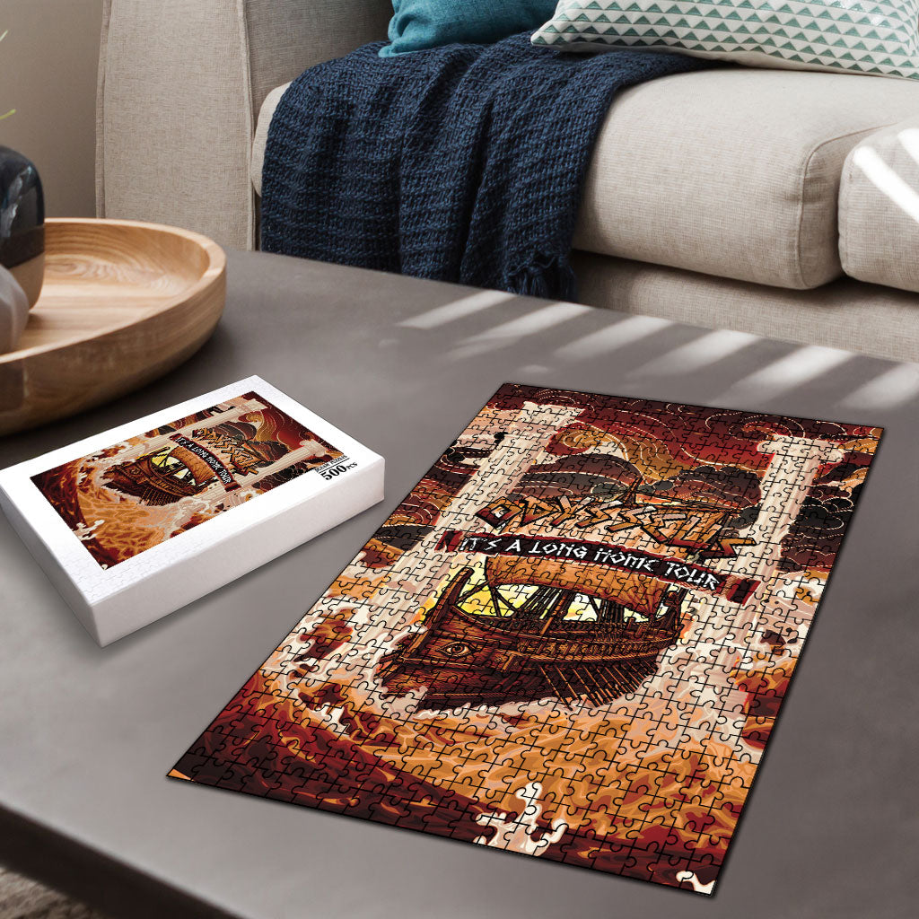 Odysseus World Tour Puzzle Ancient Greek Mythology