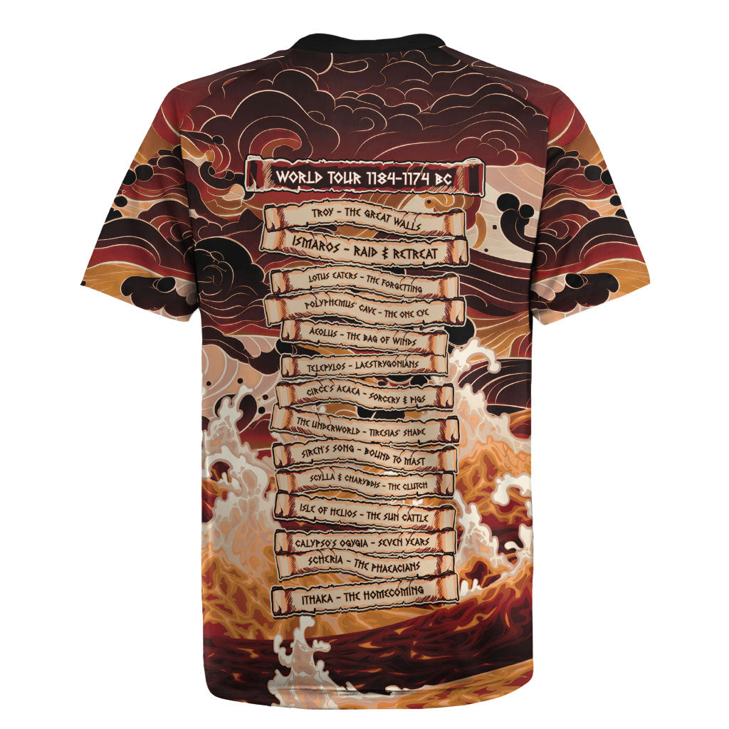 Odysseus World Tour Rugby Jersey Ancient Greek Mythology