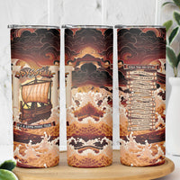 Odysseus World Tour Skinny Tumbler Ancient Greek Mythology