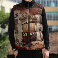Odysseus World Tour Sleeveless Puffer Jacket Ancient Greek Mythology