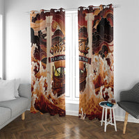 Odysseus World Tour Window Curtain Ancient Greek Mythology