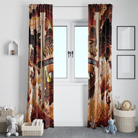 Odysseus World Tour Window Curtain Ancient Greek Mythology
