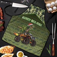 Dinosaur Christmas Apron Merry Rexmas - Wonder Print Shop