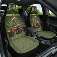Dinosaur Christmas Car Seat Cover Merry Rexmas - Wonder Print Shop
