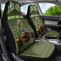 Dinosaur Christmas Car Seat Cover Merry Rexmas - Wonder Print Shop
