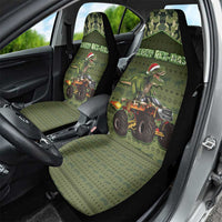 Dinosaur Christmas Car Seat Cover Merry Rexmas - Wonder Print Shop