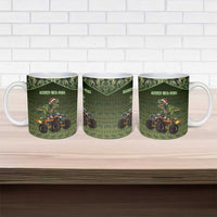 Dinosaur Christmas Ceramic Mug Merry Rexmas - Wonder Print Shop
