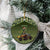 Dinosaur Christmas Ceramic Ornament Merry Rexmas - Wonder Print Shop