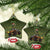 Dinosaur Christmas Ceramic Ornament Merry Rexmas - Wonder Print Shop