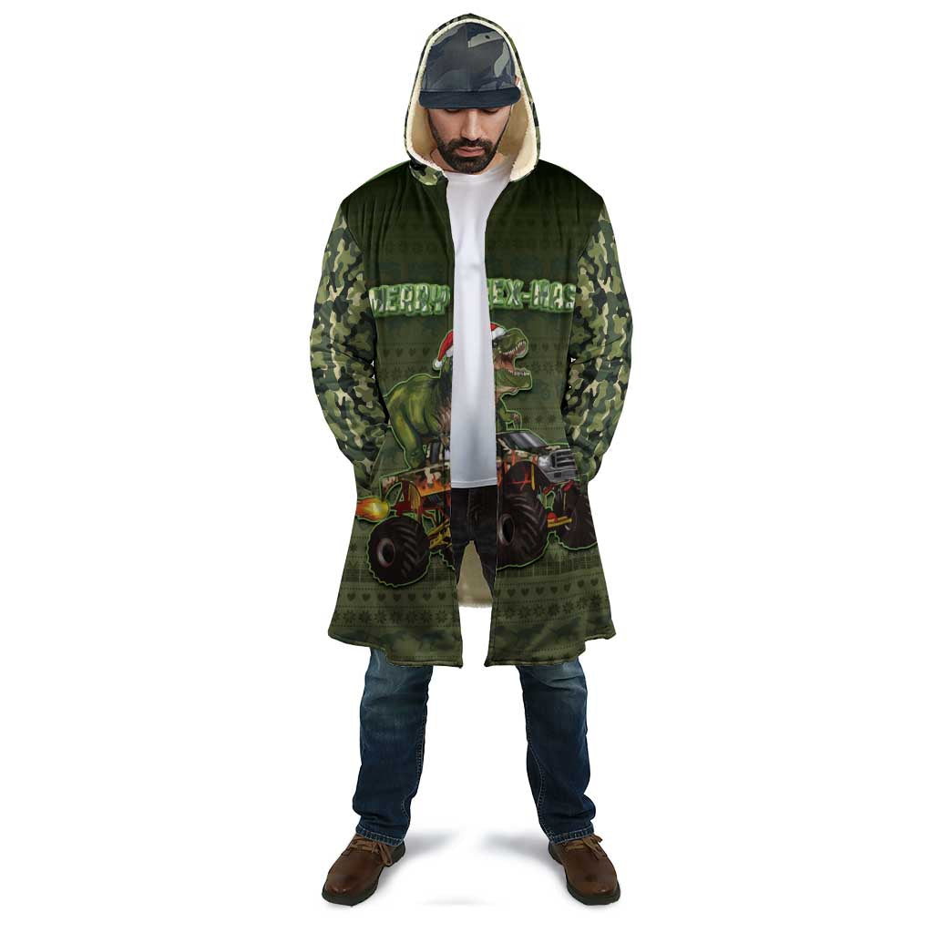 Dinosaur Christmas Cloak Merry Rexmas - Wonder Print Shop