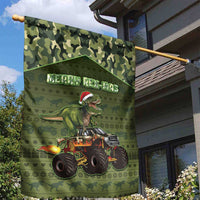 Dinosaur Christmas Garden Flag Merry Rexmas - Wonder Print Shop