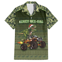 Dinosaur Christmas Hawaiian Shirt Merry Rexmas - Wonder Print Shop