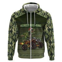 Dinosaur Christmas Hoodie Merry Rexmas - Wonder Print Shop