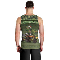 Dinosaur Christmas Men Tank Top Merry Rexmas - Wonder Print Shop