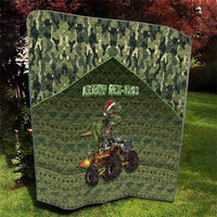 Dinosaur Christmas Quilt Merry Rexmas - Wonder Print Shop