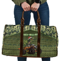 Dinosaur Christmas Travel Bag Merry Rexmas - Wonder Print Shop