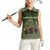 Dinosaur Christmas Women Sleeveless Polo Shirt Merry Rexmas - Wonder Print Shop