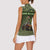Dinosaur Christmas Women Sleeveless Polo Shirt Merry Rexmas - Wonder Print Shop