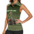 Dinosaur Christmas Women Sleeveless Polo Shirt Merry Rexmas - Wonder Print Shop