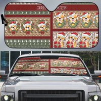 Corgi Christmas Auto Sun Shade Merry Corgmas - Wonder Print Shop