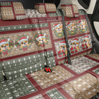 Corgi Christmas Back Car Seat Cover Merry Corgmas - Wonder Print Shop