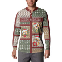 Personalized Corgi Christmas Button Sweatshirt Merry Corgmas - Wonder Print Shop