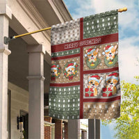 Corgi Christmas Garden Flag Merry Corgmas - Wonder Print Shop