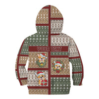 Personalized Corgi Christmas Kid Hoodie Merry Corgmas - Wonder Print Shop