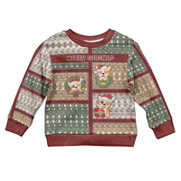 Personalized Corgi Christmas Kid Ugly Christmas Sweater Merry Corgmas - Wonder Print Shop
