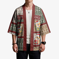 Personalized Corgi Christmas Kimono Merry Corgmas - Wonder Print Shop
