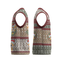 Personalized Corgi Christmas Knitted V-Neck Vest Merry Corgmas - Wonder Print Shop