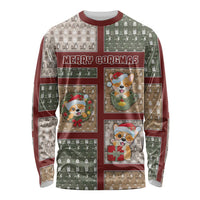 Personalized Corgi Christmas Long Sleeve Shirt Merry Corgmas - Wonder Print Shop