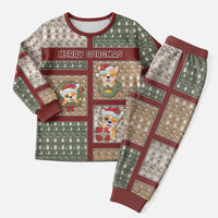 Personalized Corgi Christmas Pajama Set Merry Corgmas - Wonder Print Shop