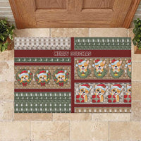 Corgi Christmas Rubber Doormat Merry Corgmas - Wonder Print Shop