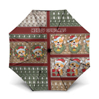 Corgi Christmas Umbrella Merry Corgmas - Wonder Print Shop