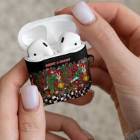 Hippie Christmas AirPods Case Doodle Style - Wonder Print Shop