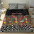 Hippie Christmas Bedding Set Doodle Style - Wonder Print Shop