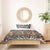 Hippie Christmas Bedding Set Doodle Style - Wonder Print Shop