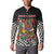 Hippie Christmas Button Sweatshirt Doodle Style - Wonder Print Shop