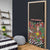 Hippie Christmas Door Cover Doodle Style - Wonder Print Shop