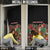 Hippie Christmas Door Cover Doodle Style - Wonder Print Shop