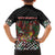 Hippie Christmas Kid Hawaiian Shirt Doodle Style - Wonder Print Shop