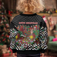 Hippie Christmas Kid Ugly Christmas Sweater Doodle Style - Wonder Print Shop