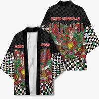 Hippie Christmas Kimono Doodle Style - Wonder Print Shop