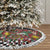 Hippie Christmas Tree Skirt Doodle Style - Wonder Print Shop