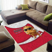 Poland Area Rug The Cool Pierogi Funny Style