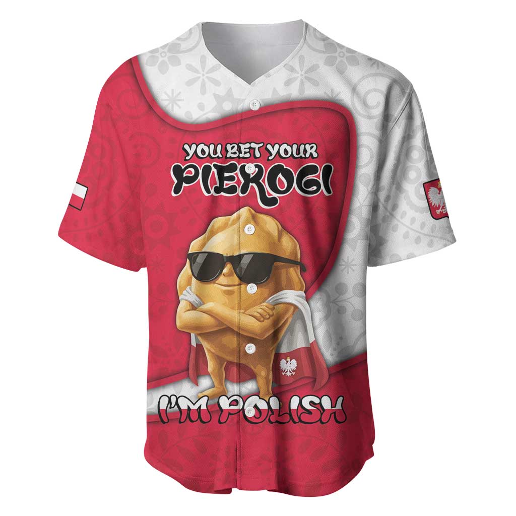 Personalized Poland Baseball Jersey The Cool Pierogi Funny Style