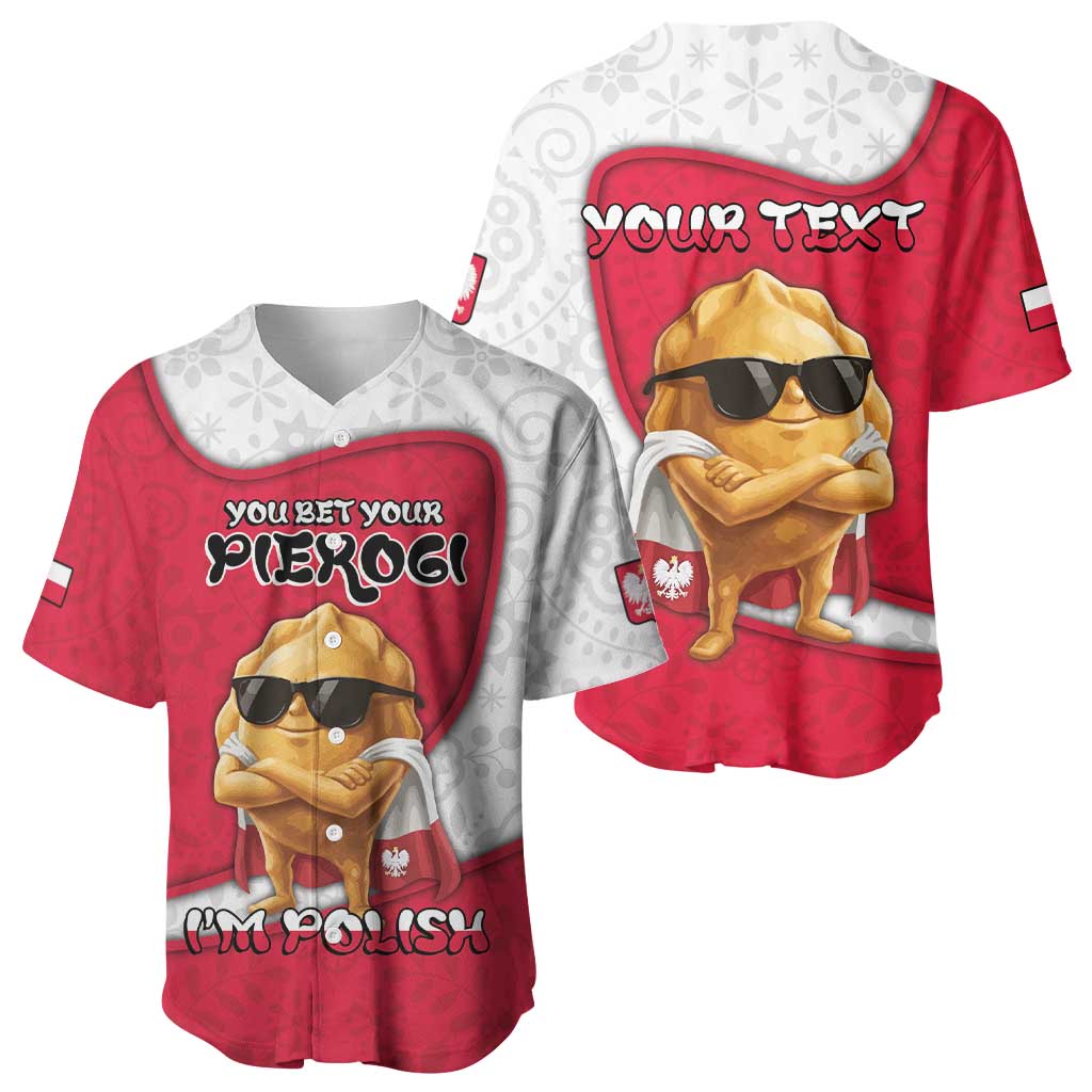 Personalized Poland Baseball Jersey The Cool Pierogi Funny Style