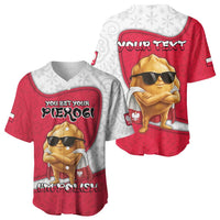 Personalized Poland Baseball Jersey The Cool Pierogi Funny Style